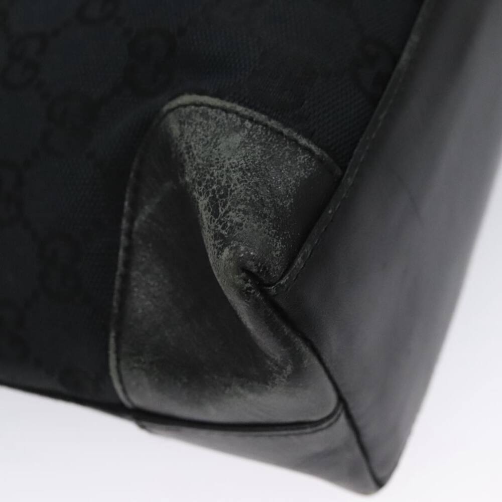 GUCCI GG Canvas Hand Bag Black - Picture 13 of 16